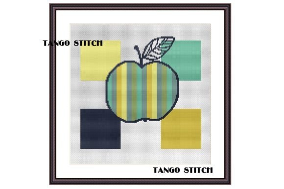 Apple Cross Stitch Silhouette Embroidery Review