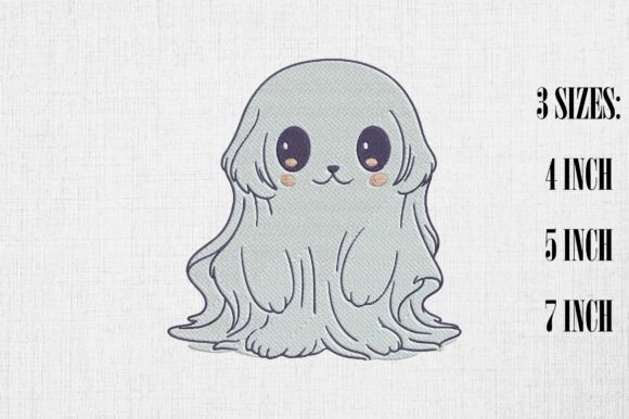 Cute Ghost Puppy Halloween Embroidery Review