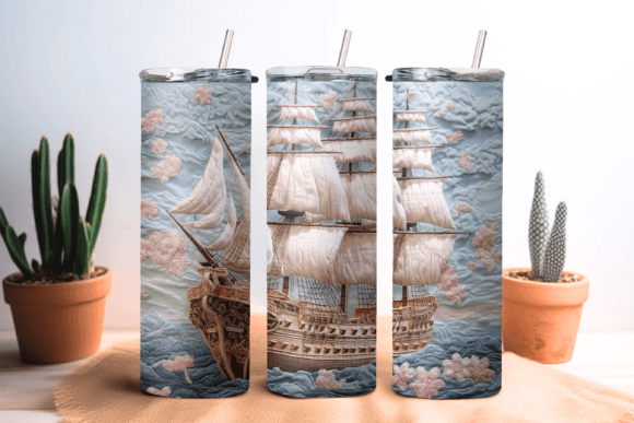 Embroidery Ship Tumbler Wrap Review