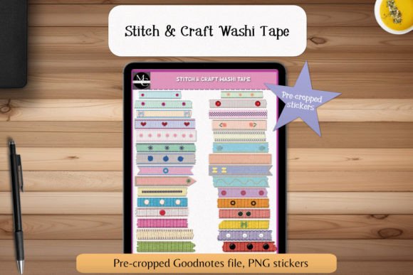 Embroidery Washi Tape Design Review for Small Business Merch