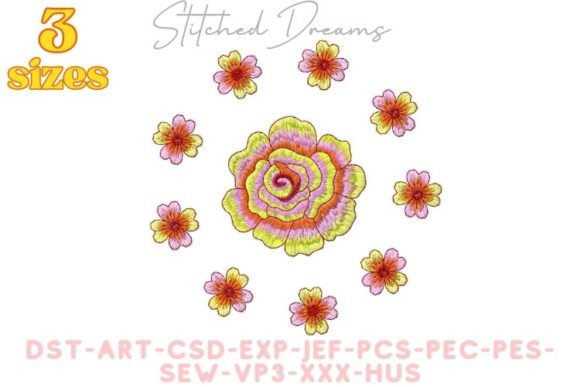 Flower Circle Embroidery Design Review