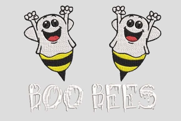Funny Ghost Boo Bees Embroidery Review