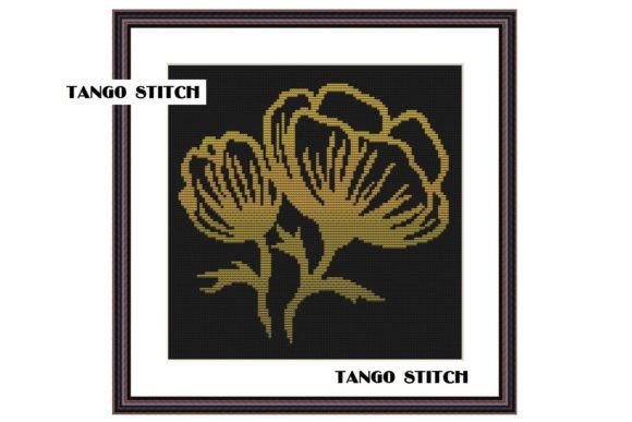 Golden Flower Cross Stitch Embroidery Review