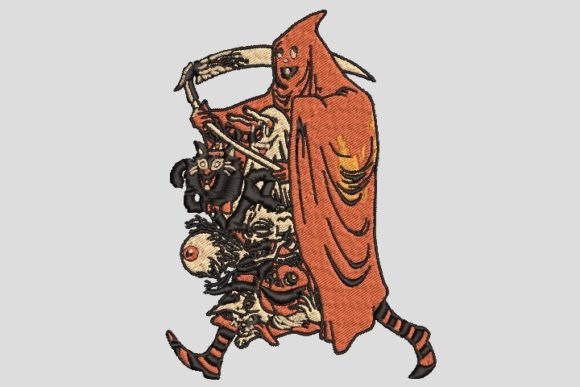 Halloween Ghost Horror Embroidery File Review