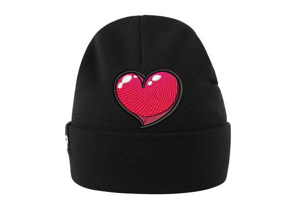 Heart Embroidery for Craft Fairs