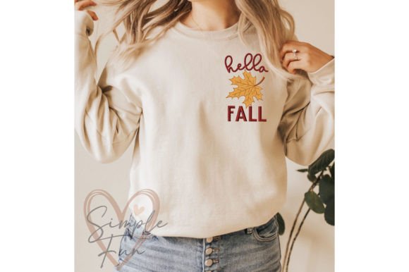 Hello Fall Leaf Embroidery Design Review