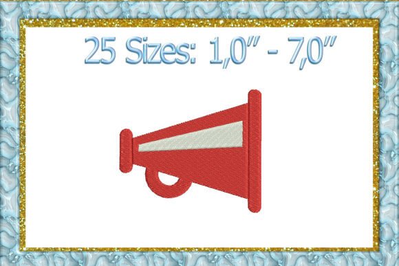 Megaphone Embroidery Design Review