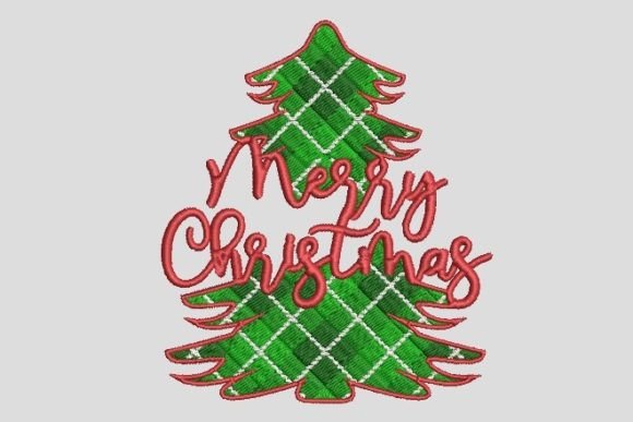 Merry Christmas Noel Tree Embroidery File Review