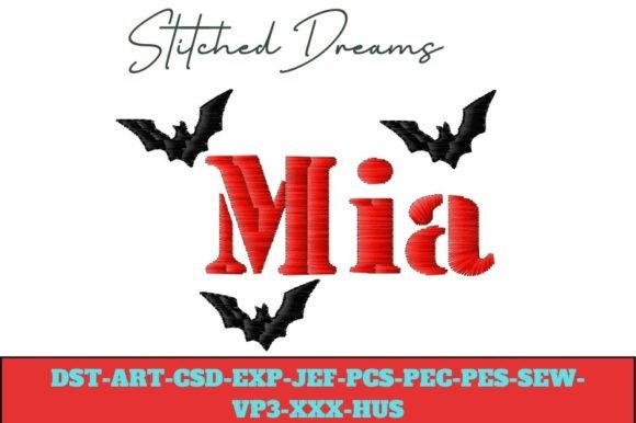 Mia Halloween Digital Embroidery Review