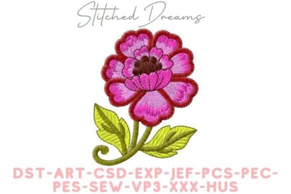 Natural Flower Embroidery Design Review